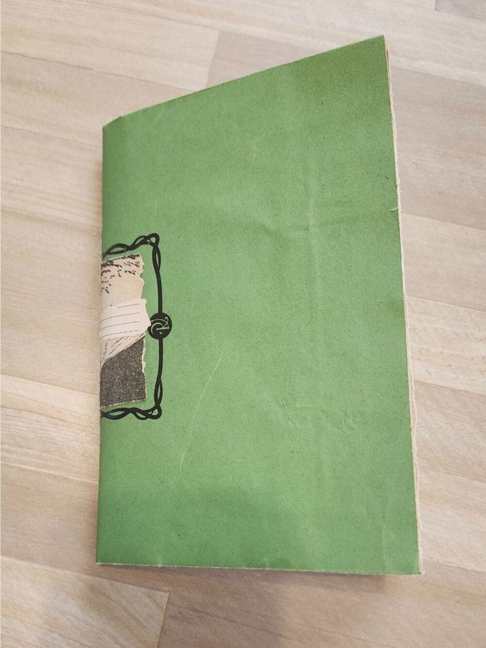 Junk Journal Made With All Vintage Paper- Handmade 88 pages